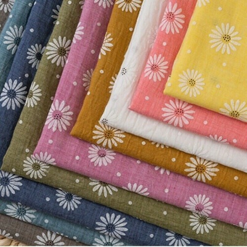 Tessuto lino cotone - , fantasia