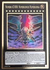 NUMERO iC1000: NUMERUONIUS NUMERUONIA Rara Oro Premium MGED-IT032 YUGIOH