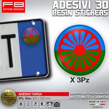 ADESIVI bollino Targa Romania