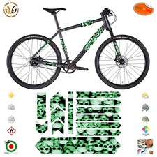 Kit adesivi strisce vinile telaio bici strada mtb teschio sticker bomb strip