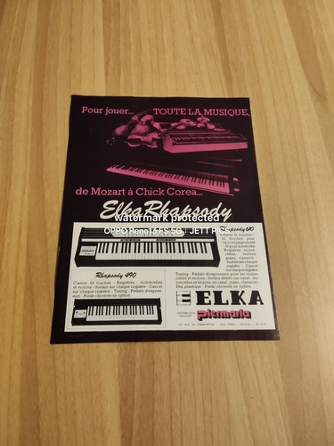 1979 elka rhapsody 610 - rhapsody, &