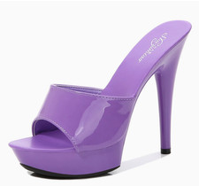 Sandali donna mules plateau