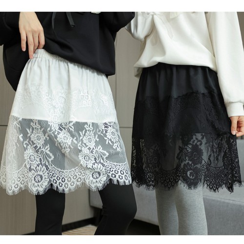 Gonna donna line - a-line, pizzo