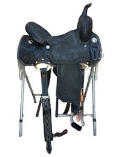 Sella western barrel pelle - barrel,
