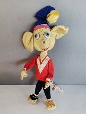 pupazzo vintage TOPO GIGIO anni'60 bambola panno lenci doll poupée
