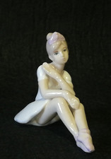 Statuetta ballerina seduta - ballerina, con