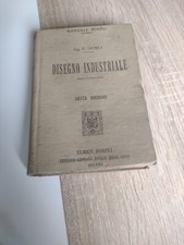 Hoepli disegno industriale sesta edizione 1918- copertina rigida