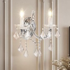 Crystal Wall Lights, Modern