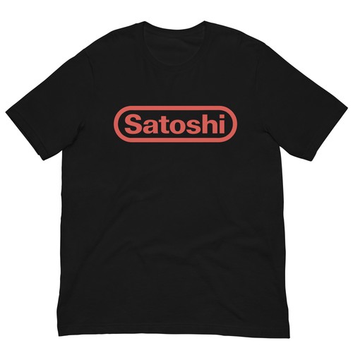 Shirt unisex bitcoin satoshi - unisex,