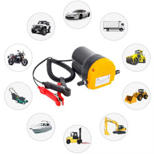 Kit Pompa Aspirazione Estrazione Olio Motore Auto Moto 12V 80W Olio Diesel