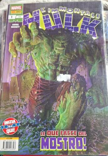 Immortale hulk panini - hulk, marvel