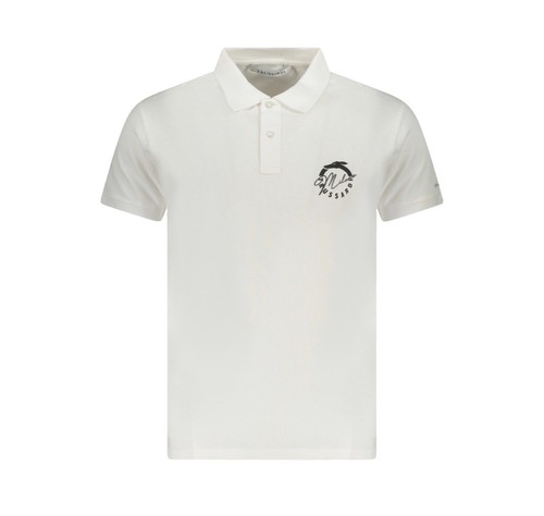 Trussardi polo shirt bianco - trussardi, t-shirt