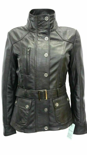 Cappotto donna nero - , biker