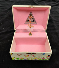 Scatola Portagioie Carillon Ballerina vintage'70 tipo Holly Hobbie Sarah Kay-XXX