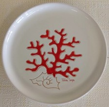 PIATTO IN CERAMICA BIANCO CON