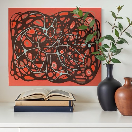 Quadro acrilico originale - , arte