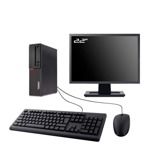 Fisso lenovo m720s - fisso, 22"