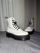 Dr. Martens Jadon pelle bianca