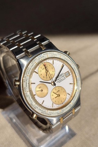 Seiko world time - seiko,
