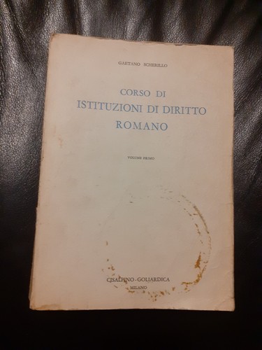Corso istituzioni di - corso,