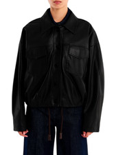 Vicolo giacca in pelle con