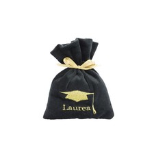 10X Sacchetto LAUREA velluto