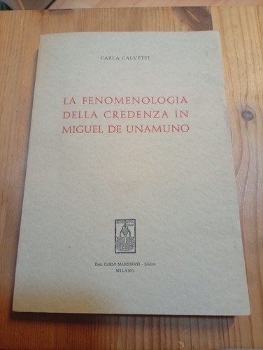 Fenomenologia della - la,