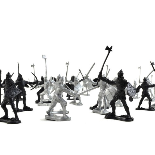 48pcs ancient soldier figures - 48pcs,