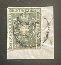 Francobolli di Toscana, Governo Provvisorio (1860), 20 centesimi N. 20c.