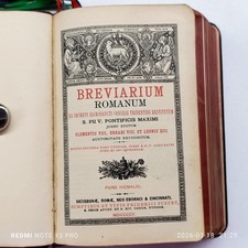 Antique 1905 Breviarium