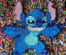 Stitch Perler Bead Pixel Art