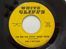 RARE Northern Soul 45 Ed Pauling & 5 Royales "Im On The Right Road Now" NM HEAR