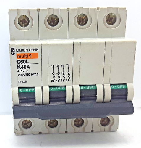 Merlin gerin multi c60l - 9,