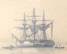 Fregata Tre Alberi A Vela In