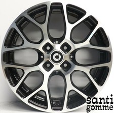 1 CERCHIO IN LEGA SMART FORTWO 6,5 X 16 " ORIGINALE A4534016701 NERO DIAMANTATO