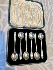 6x Antichi Cucchiaini da