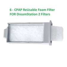 6 Pack CPAP Filter With Frame