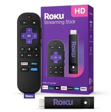 Roku Streaming Stick HD 2025 — Dispositivo di streaming HD per TV con telecomando Roku 3840R