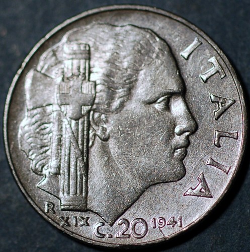 Italy centesimi 1941 75 - italy, 20