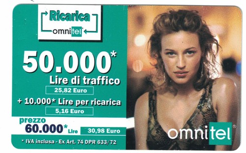 Scheda telefonica ricarica - telefonica,