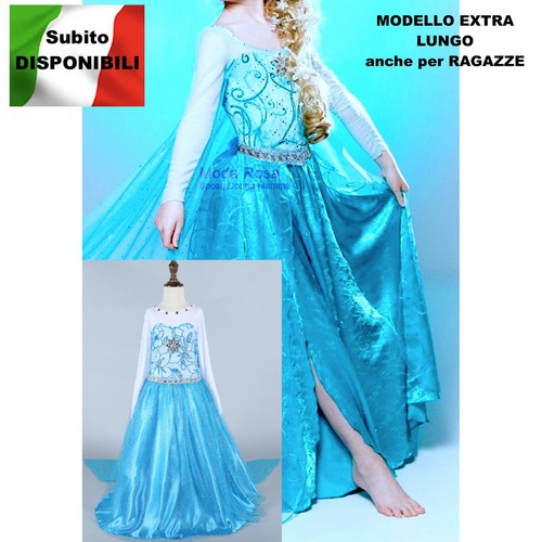 Frozen vestiti carnevale elsa - vestiti,