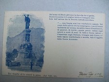 SOCIETA' DANTE ALIGHIERI comitato e sotto comitato femminile di mantova - 1909