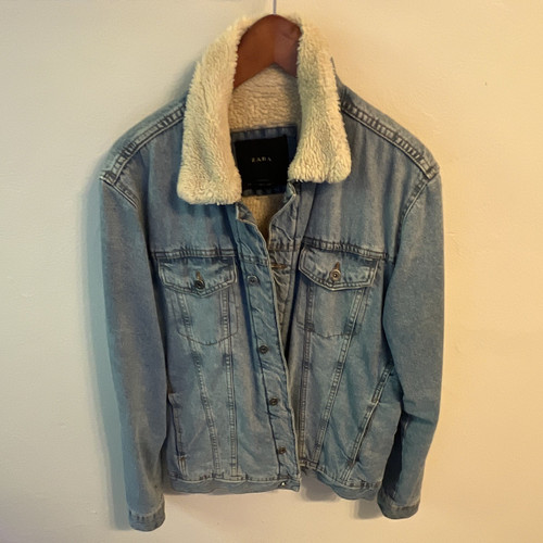 Zara giacca denim uomo - zara,