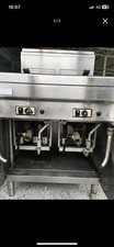 Friggitrice a Gas 13+13 Lt Linea 70 Professionale Ristorante
