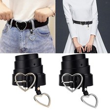 Elegante cintura in pelle da