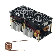 Riscaldatore a induzione 1800W ZVS riscaldatore a induzione macchina bassa tensione 12V-48V #jd