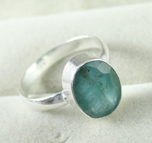 Anello pietra verde di - anello, in