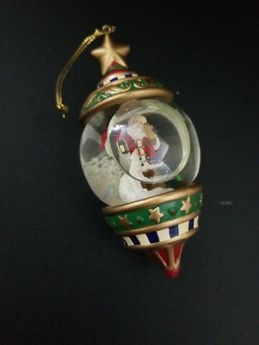 Babbo natale globo neve - natale,