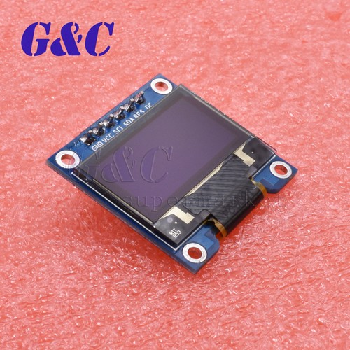 White spi ssd1306 128x64 - white, 0.96"