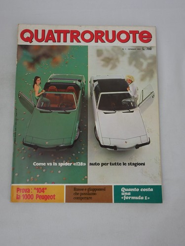 Quattroruote rivista gennaio - quattroruote,